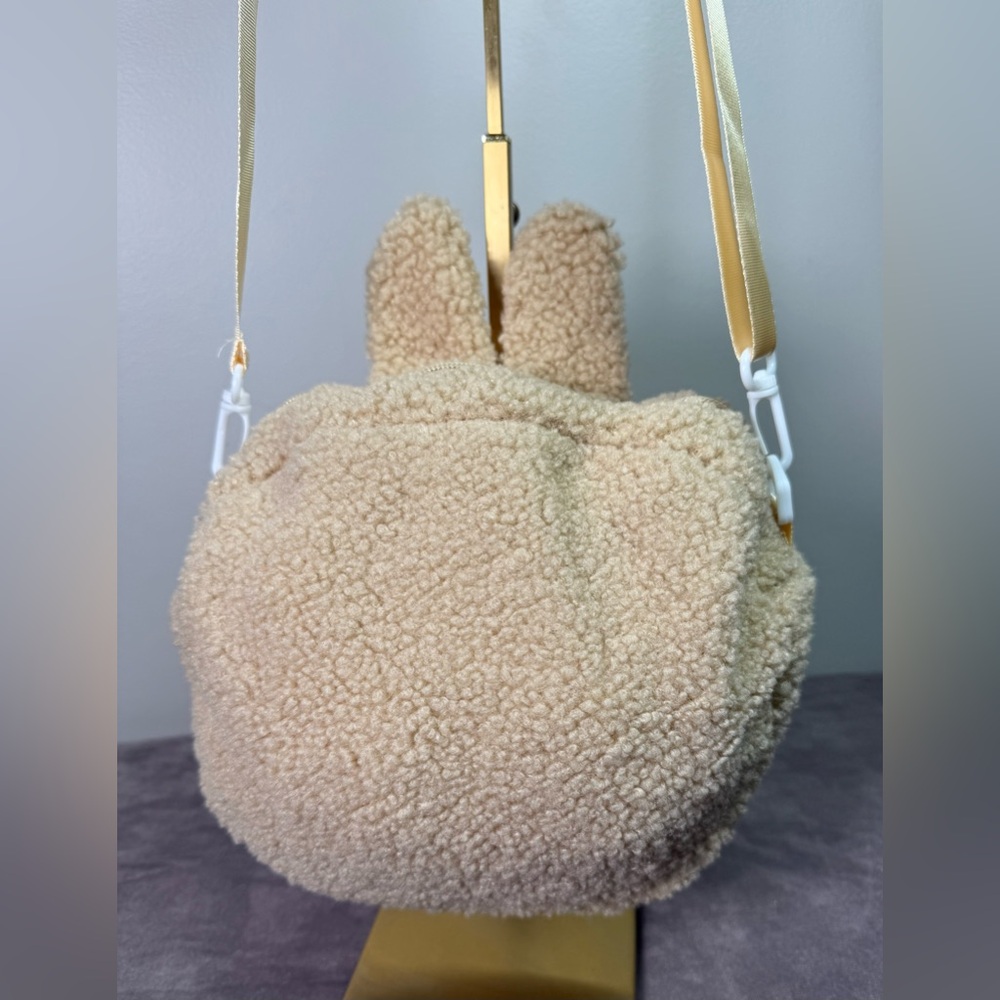 Plush Crossbody bag monster Design Bunny Ears 34 x 12 x 26 New - Picture 3 of 7